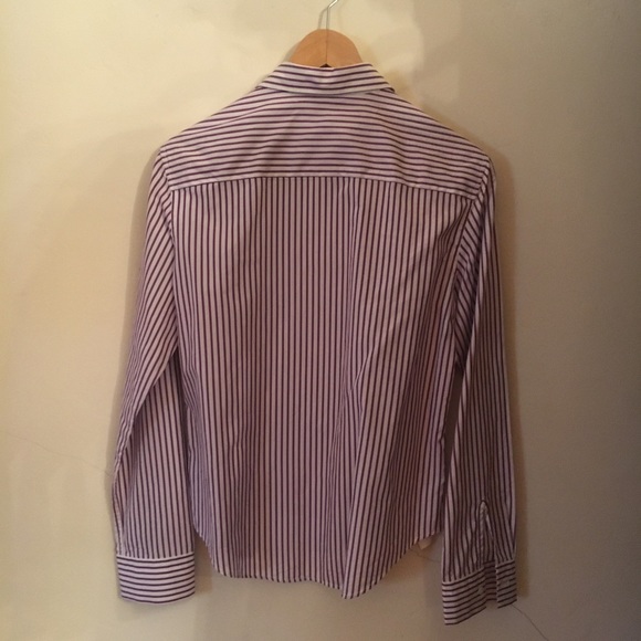 Purple and white striped shirt - Picture 2 of 5